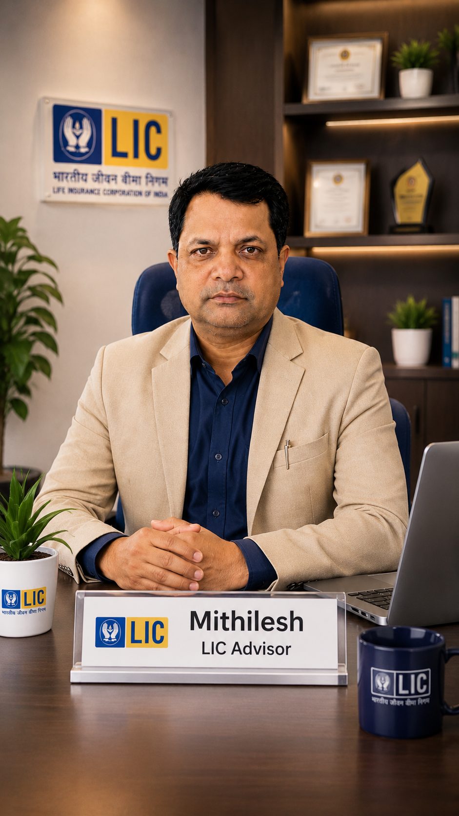 Mithilesh LIC Advisor - About Page Image